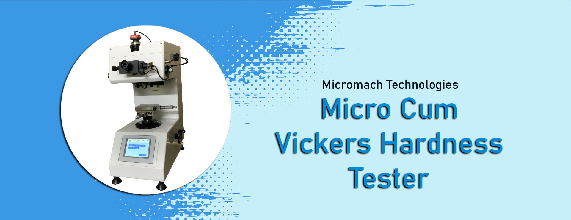 Micro Cum Macro Vickers Hardness, Tester, MMV-SL